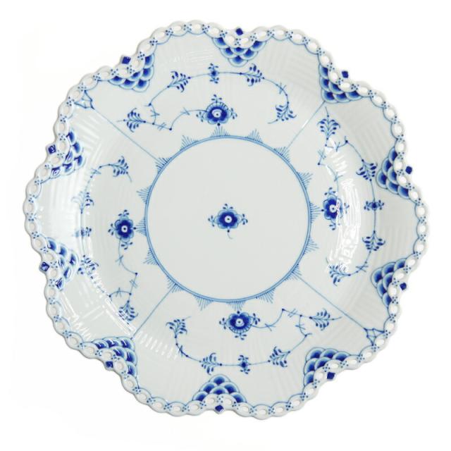 ロイヤルコペンハーゲン フルレース ケーキディッシュ 25cm 422