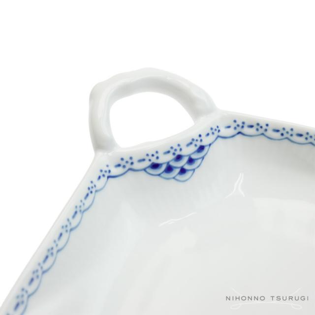 ロイヤルコペンハーゲン プリンセス リーフディッシュ23cm 104-357_3