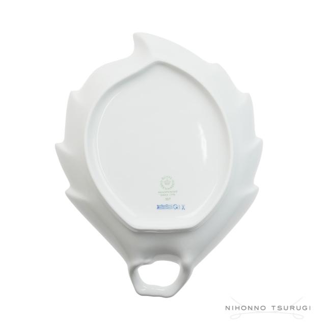 ロイヤルコペンハーゲン プリンセス リーフディッシュ23cm 104-357_5