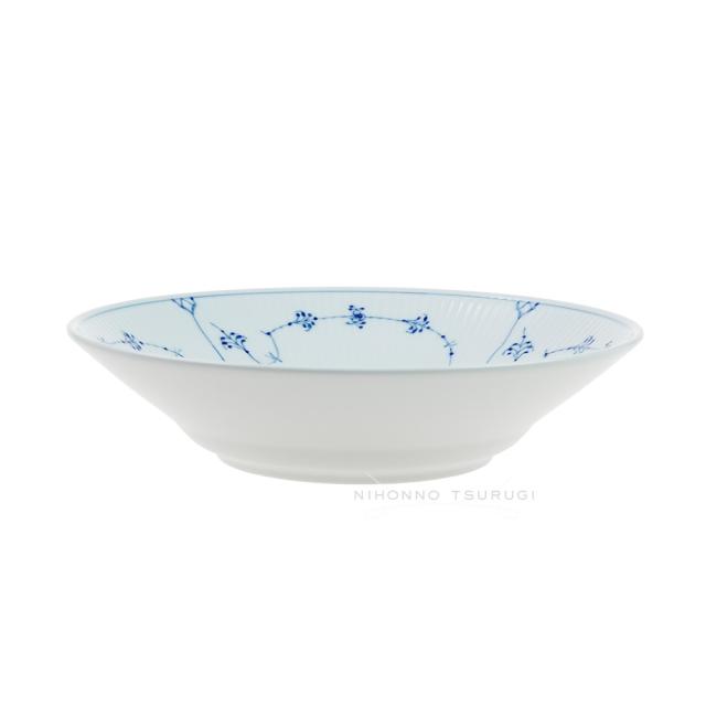ロイヤルコペンハーゲン ブルーフルーテッド プレイン ディーププレート 24cm 1-101-606