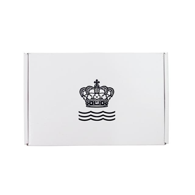 ロイヤルコペンハーゲン ブルーフルーテッド ハーフレース クレセントディッシュ 22cm 1-102-352