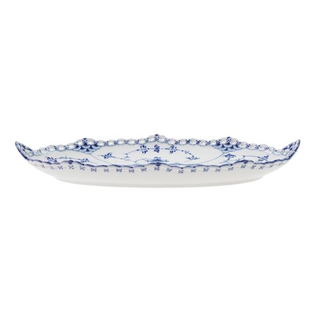 ロイヤルコペンハーゲン ブルーフルーテッド フルレース ピックルディッシュ 24.5cm 1-103-349