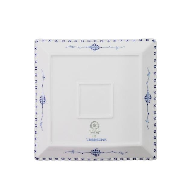 ロイヤルコペンハーゲン ブルーフルーテッド フルレース ディッシュスクエア [S]_3