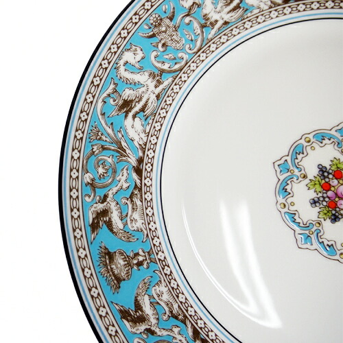 ウェッジウッド (WEDGWOOD) フロレンティーンターコイズ プレート 20cm_2
