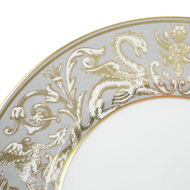 ウェッジウッド (WEDGWOOD) ルネッサンス グレイ アクセントプレート 23cm_3
