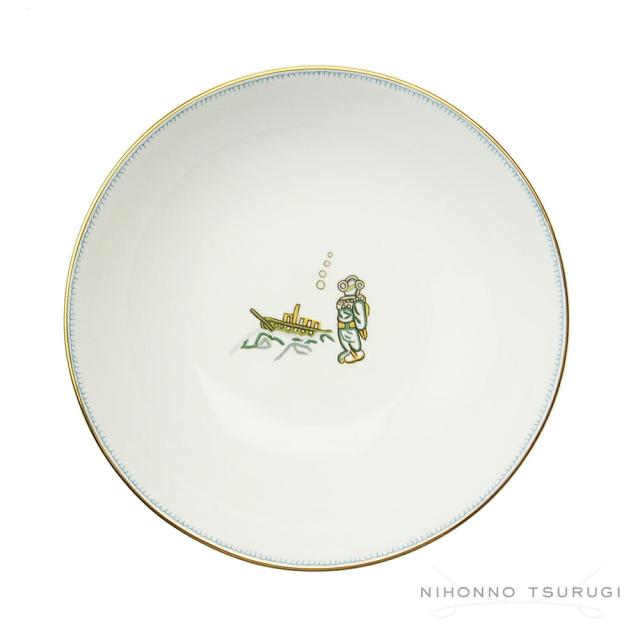 ウェッジウッド (WEDGWOOD) セイラーズ フェアウェル by Kit Kemp クープボウル 20cm