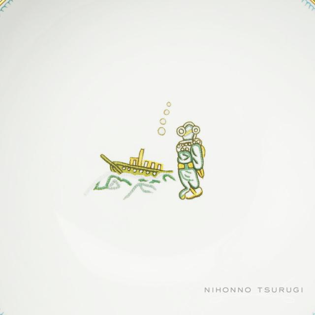 ウェッジウッド (WEDGWOOD) セイラーズ フェアウェル by Kit Kemp クープボウル 20cm