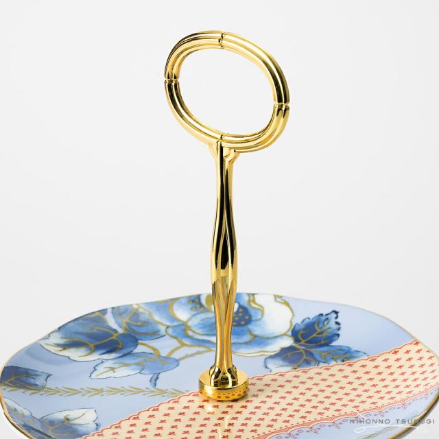 ウェッジウッド (WEDGWOOD) バタフライブルーム 2段ケーキスタンド