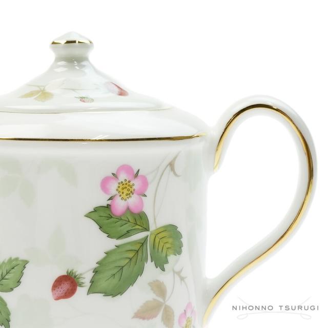 ウェッジウッド (WEDGWOOD) ワイルドストロベリー パステル スモールティーポット
