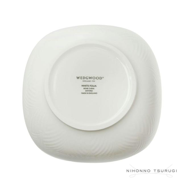 ウェッジウッド (WEDGWOOD) ホワイトフォリア ベース 21cm 【公式通販】