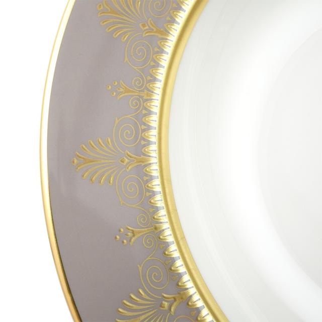 ウェッジウッド (WEDGWOOD) アンセミオン グレイ スーププレート 23cm