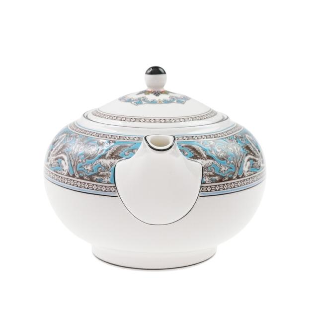 ウェッジウッド (WEDGWOOD) フロレンティーン ターコイズ ティーポット