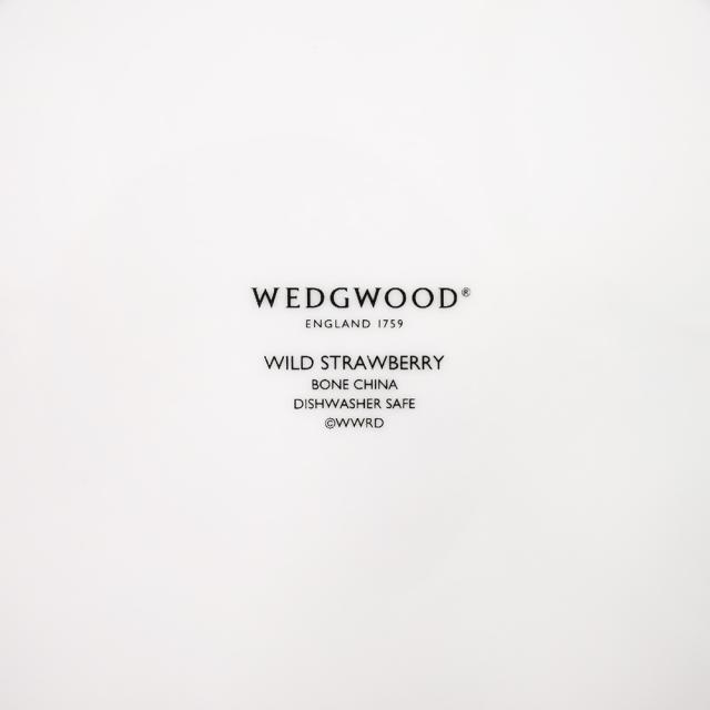 【イギリス製】ウェッジウッド (WEDGWOOD) ワイルドストロベリー デザートスクエア 21cm_5
