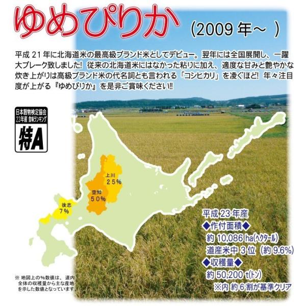 北海道産 ゆめぴりか 白米（ブランド協議会認証マーク付き）20kg（5kg×4袋）令和7年産 真空パック対応 米　お米 精米_1