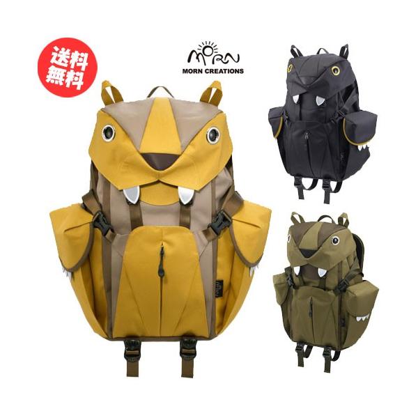 ビッグキャット バックパック L 【送料無料】 BC-101 イエロー ブラック グリーン BC101 アニマル 猫 リュック カバン モーンクリエイションズ MORN CREATIONS ※配送除外地域あり