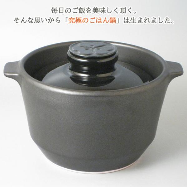 究極のごはん鍋 HACHI 3合炊 【レシピ付】 有田焼 八右衛門窯 お鍋 ご飯鍋 炊飯器 直火 電子レンジ オーブン 冷凍 食洗機 乾燥機 遠赤外線 大慶 日本製 CRC-2b ※配送除外地域あり_1