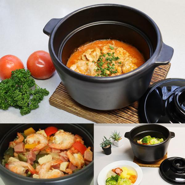 究極のごはん鍋 HACHI 3合炊 【レシピ付】 有田焼 八右衛門窯 お鍋 ご飯鍋 炊飯器 直火 電子レンジ オーブン 冷凍 食洗機 乾燥機 遠赤外線 大慶 日本製 CRC-2b ※配送除外地域あり_5