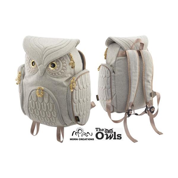 ミミズククラシック バックパック フランネル Ｌサイズ OW321 【送料無料】 MORN CREATIONS 梟 リュックサック カバン バッグ 鞄 フクロウ OW-321