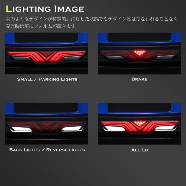 GR86 ZN8 BRZ ZD8 フルLED バックフォグ リアフォグ LEDリアフォグランプ ver.3 ストップランプ バックランプ カスタム ドレスアップ_7