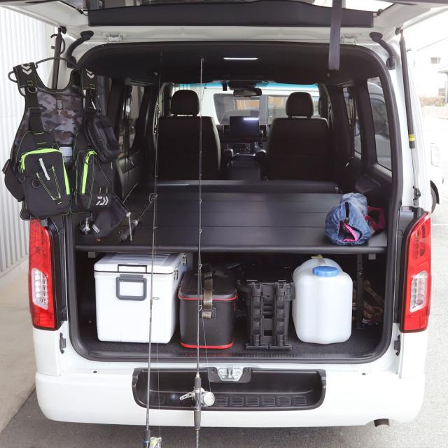 専用 ハイエース200系 スーパーGL 2段ベットキット ナローボディー用