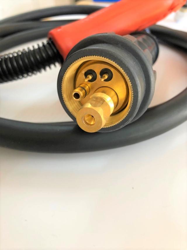 半自動 CO2/MAG 溶接 トーチ ユーロコネクター タイプ 350A×4.5m パナソニック YT-35ESM4 適合　1本単価_2