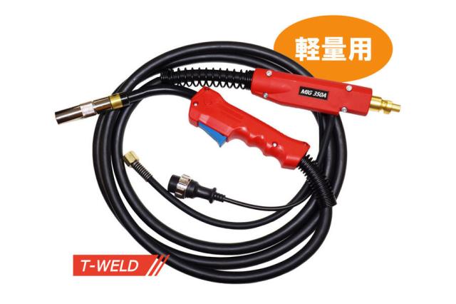 パナソニック PANA 溶接CO2懐中電燈 YT-35CE4（軽さ） 其れ相応 350A×3m 1本単価