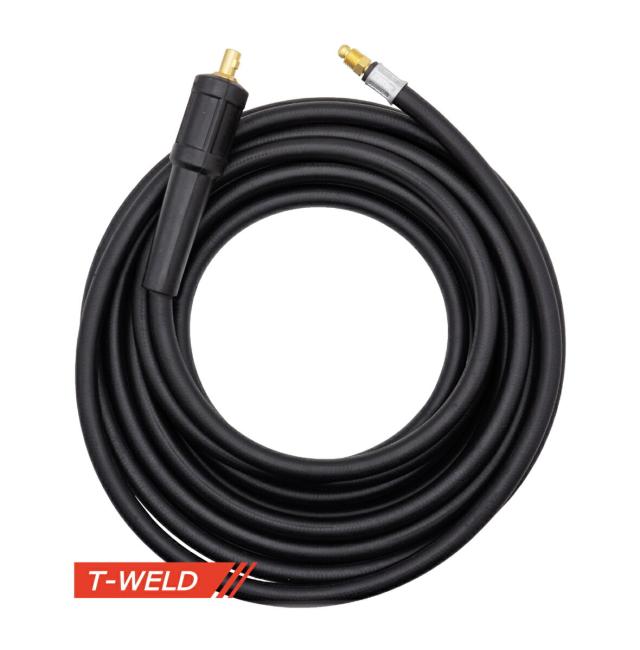 ダイヘン TIGトーチ AWX-2081 用　パワーケーブル「 H979D00 」適合品 変換金具付き　長さ：8m　1本