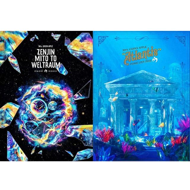 Mrs. GREEN APPLE 通常盤 Blu-ray 『DOME LIVE 2023 “Atlantis