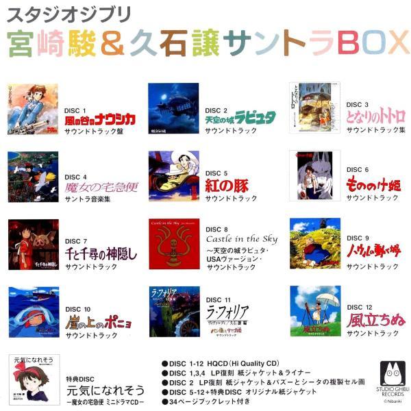 スタジオジブリ 宮崎駿&久石譲 サントラBOX_1
