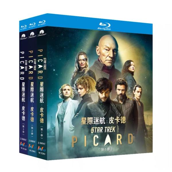 日本語吹き替え スタートレック:ピカード シーズン1+2+3 Blu-ray 日本