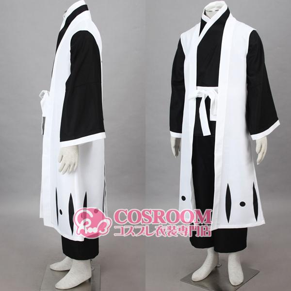BLEACH(ブリーチ) 市丸 ギン コスプレ衣装 cosplay仮装 ウィッグ追加可能 イベント クリスマス ハロウィン ステージ 文化祭 学園祭