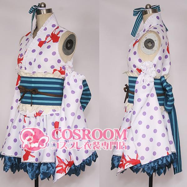 Love Live! 優しいことライブ!風◆スクールアイドルフェスティバル 高坂穂乃果 和風ロリータ◆コスプレ御召しもの ウィッグ加えること能力のある 文物祭 翰林院祭