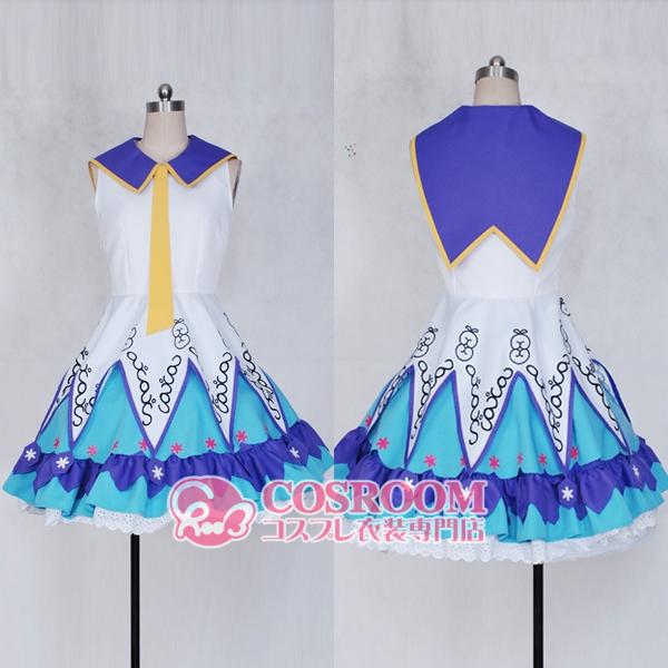 VOCALOID 初音ミク 2014年 雪ミク コスプレ衣装 cosplay仮装 ウィッグ追加可能 イベント クリスマス ハロウィン ステージ 文化祭 学園祭