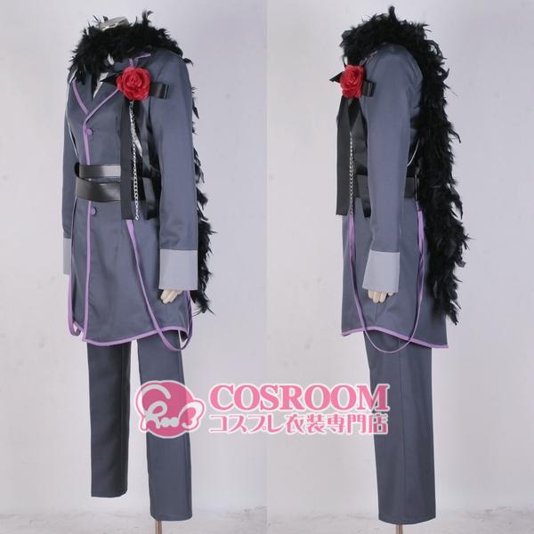 VOCALOID2 神威がくぽ IMITATION BLACK コスプレ衣装 cosplay仮装
