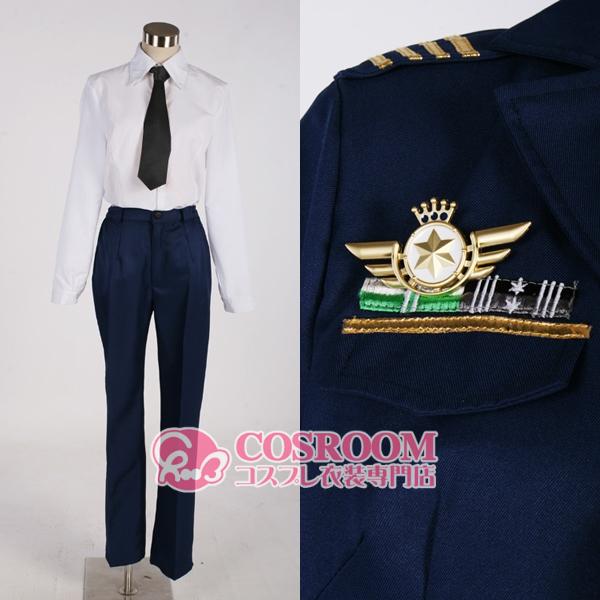 うたの☆王子さまっ♪ Shining Airlines 年がしら飛行士 機長ユニフォーム コスプレ御召しもの ウィッグ加えること能力のある