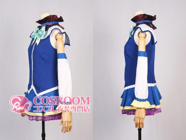 この晴れ晴れしい領域に仕合わせを！ アクア コスプレ御召しもの cosplay仮面舞踏会 ウィッグ加えること能力のある