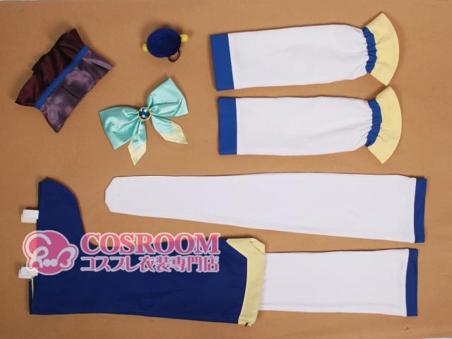 この晴れ晴れしい領域に仕合わせを！ アクア コスプレ御召しもの cosplay仮面舞踏会 ウィッグ加えること能力のある