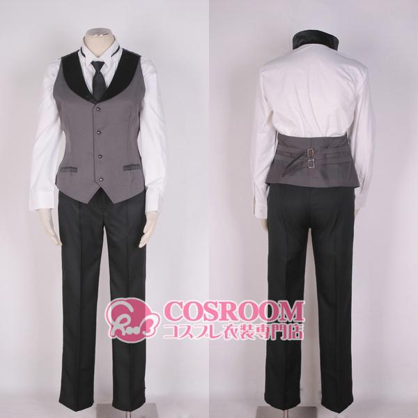 黒公用人 セバスチャン コスプレ御召しもの cosplay仮面舞踏会 ウィッグ加えること能力のある 出来事 クリスマス ハロウィン 公演 文物祭 翰林院祭