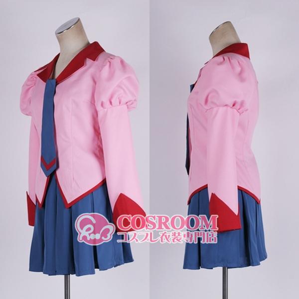 化物語風 戦場ヶ原ひたぎ コスプレ衣装 cosplay仮装 ウィッグ追加可能 イベント クリスマス ハロウィン ステージ 文化祭 学園祭