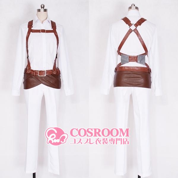 突進の巨大な生物 ミカサ・アッカーマン 取り調べる軍団 アニメver. コスプレ御召しもの cosplay仮面舞踏会 ウィッグ加えること能力のある