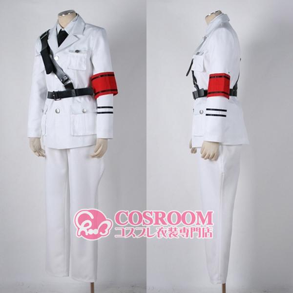 咎狗の血 アキラ軍服 コスプレ衣装 cosplay仮装 ウィッグ追加可能 イベント クリスマス ハロウィン ステージ 文化祭 学園祭