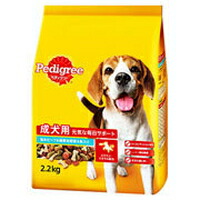 【1ケース】【お取り寄せ対象品】マース ジャパンリミテッド Pedigree ペディグリードライ 旨みビーフ&緑黄色野菜& 魚入り 2.2kg [マースジャパンリミテッド] *6個