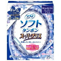 ◆10個セット/ユニチャーム チャーム ソフトタンポンスーパープラス 25個 [ユニ・チャーム ソフィ]