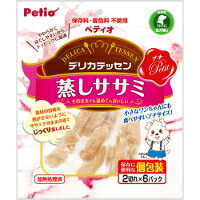 【1ケース】【お取り寄せ対象品】ペティオ デリカテッセンプチ 蒸しササミ 2切れ×6P [ヤマヒサペットケア事業部 Petio(ペティオ)] *30個