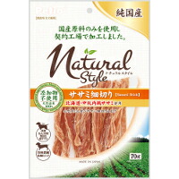 【1ケース】【お取り寄せ対象品】ペティオ ナチュラルスタイル ササミ細切り 70g [ヤマヒサペットケア事業部 Petio(ペティオ)] *30個