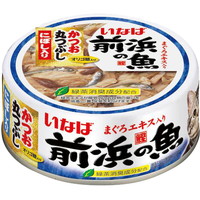 【1ケース】【お取り寄せ対象品】前浜の魚 かつお丸つぶし にぼし入り 115g [いなばペットフード いなば 前浜の魚] *48個