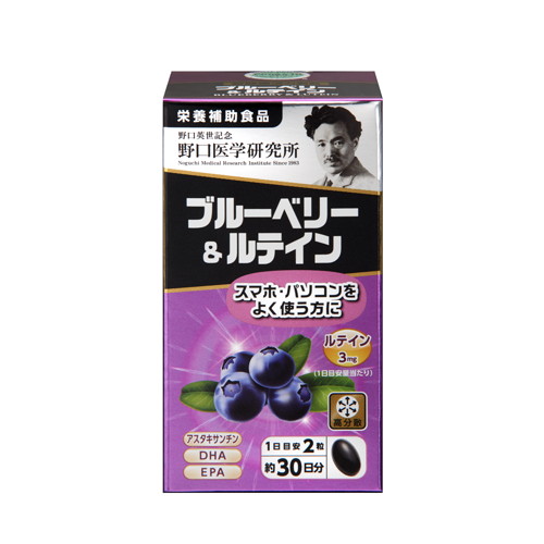 ◆6個セット/ブルーベリー＆ルテイン 60錠[野口医学研究所]