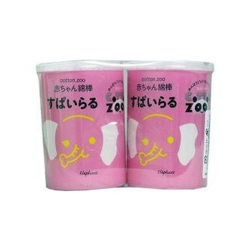 ◆144個セット/平和　コットンＺ００赤ちゃん綿棒スパイラル160本入　2個パック [平和メディク]