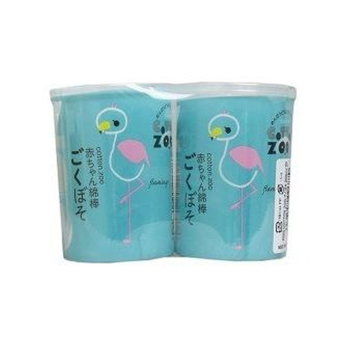 ◆50個セット/平和　コットンＺ００赤ちゃん綿棒ごくぼそ　200本入　2個パック [平和メディク]