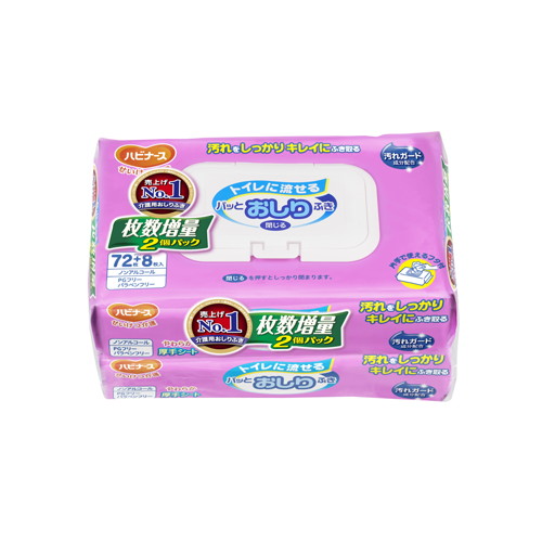 ◆12個セット/【お取り寄せ対象品】トイレに流せるパッとおしりふき72枚入り×2個パック [ピジョンタヒラ] 7,967円